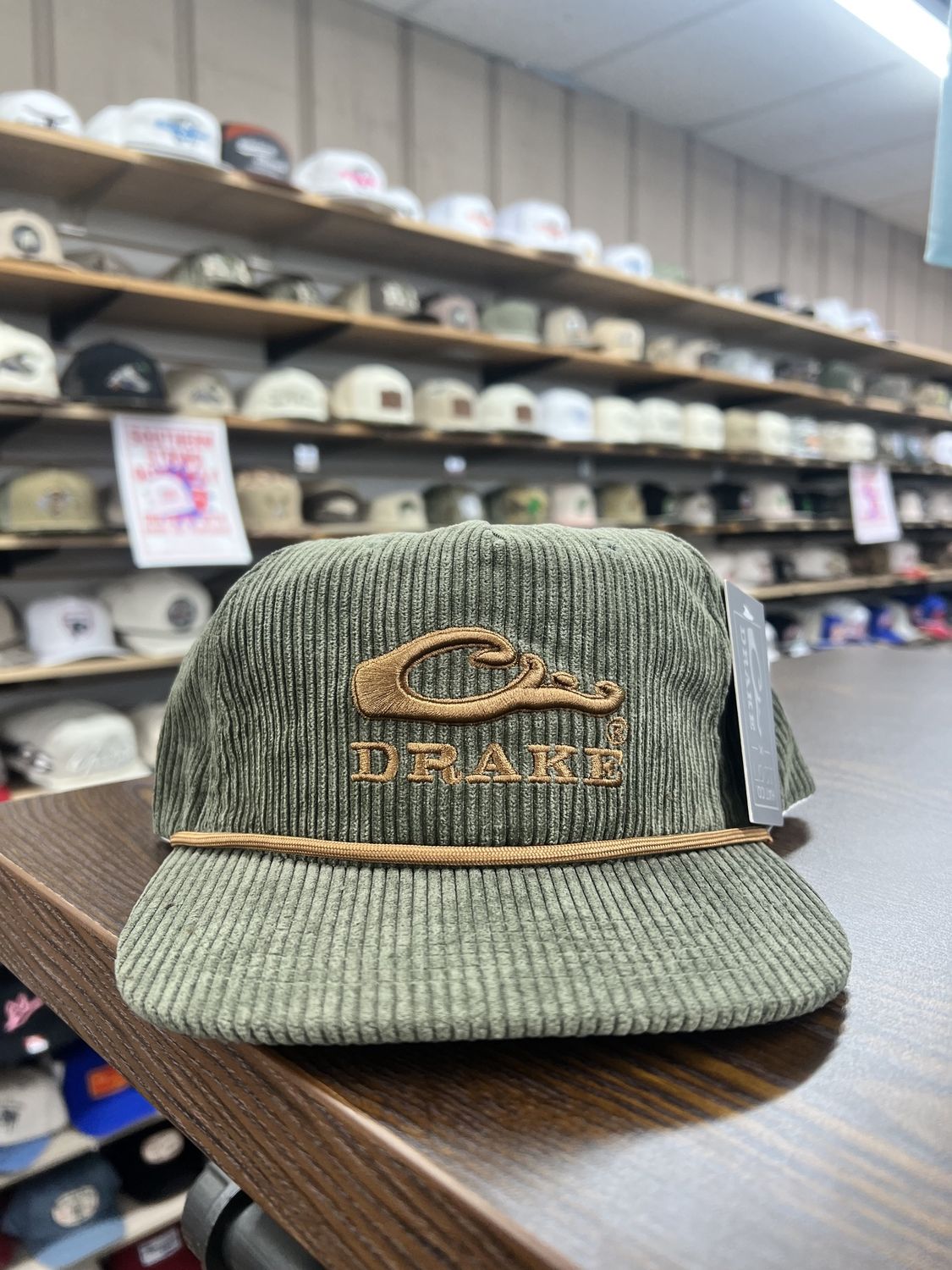 Drake X Lost Hat 3D EMB Goat Rope Cap, Color: Gator
