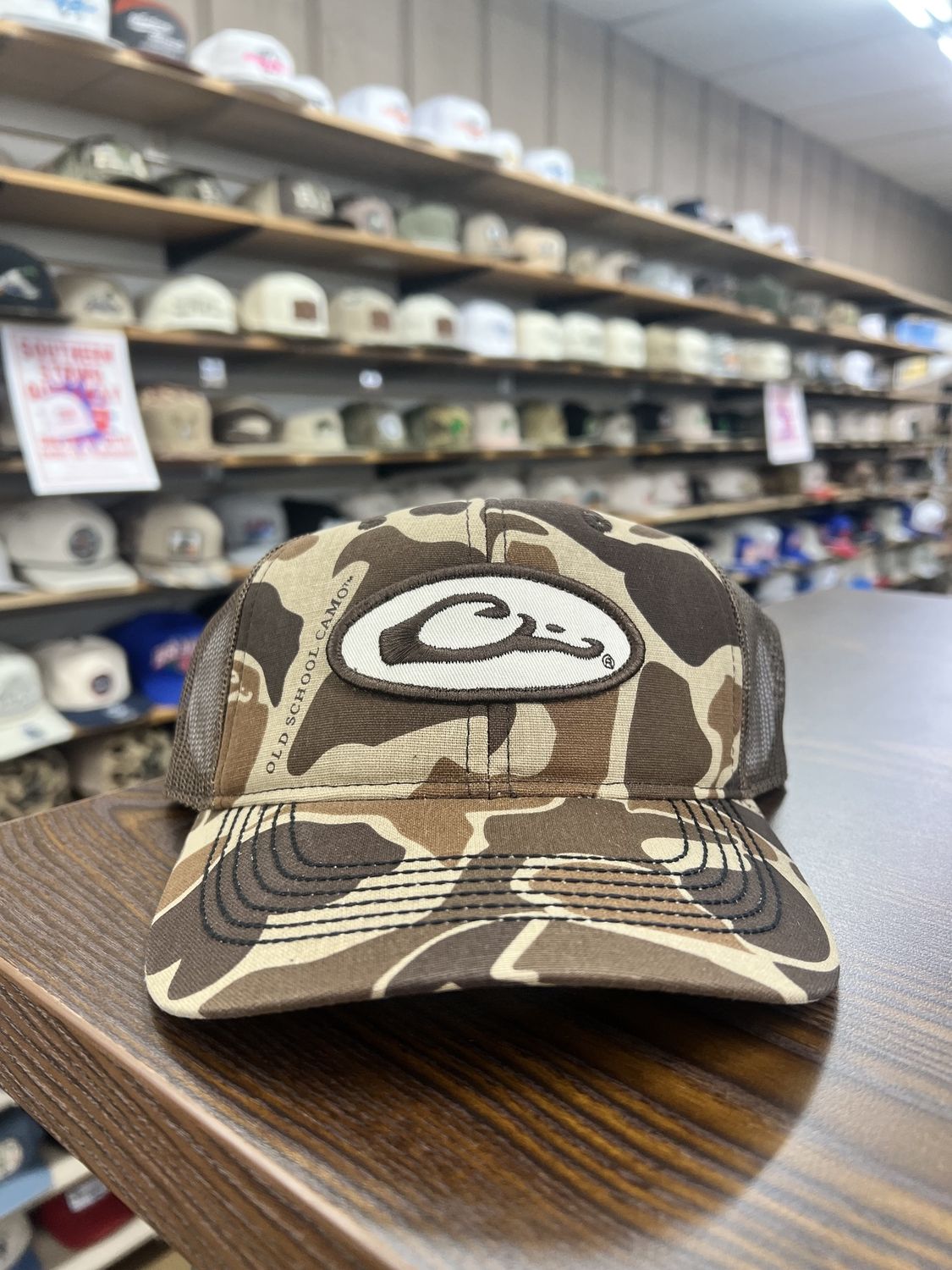 Oval Logo Foam Front Ball Cap, Color: Old School