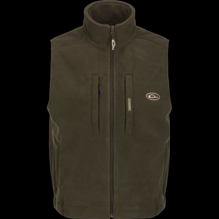 MST Solid Windproof Layering Vest, Color: Olive, Size: SML