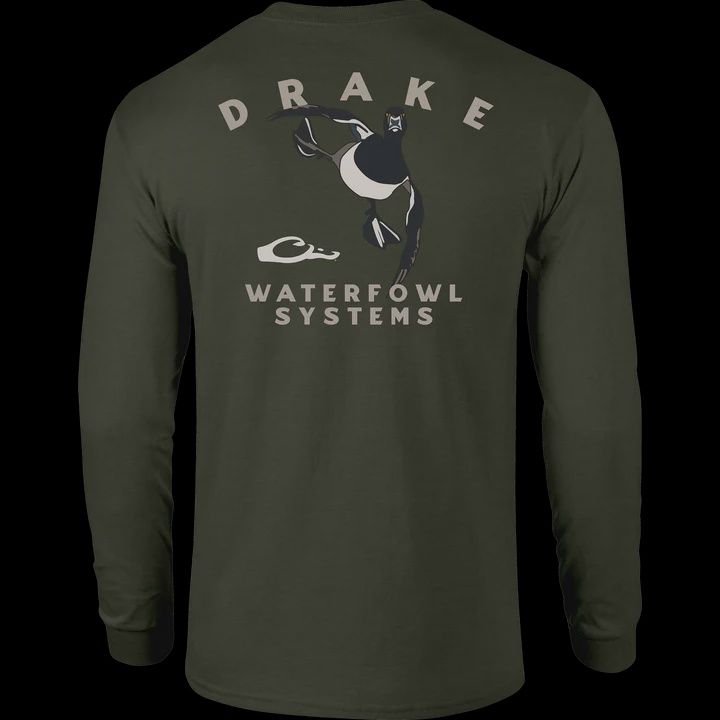 Retro Ringneck Long Sleeve Tee