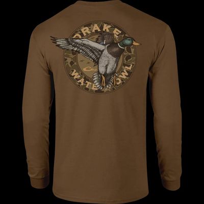 Circle Mallard Long Sleeve Tee