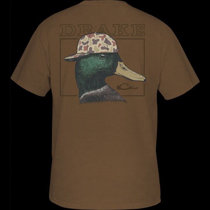 Backward Cap Mallard Short Sleeve Tee