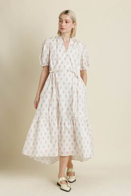 Back With You Tie Detail Midi Dress