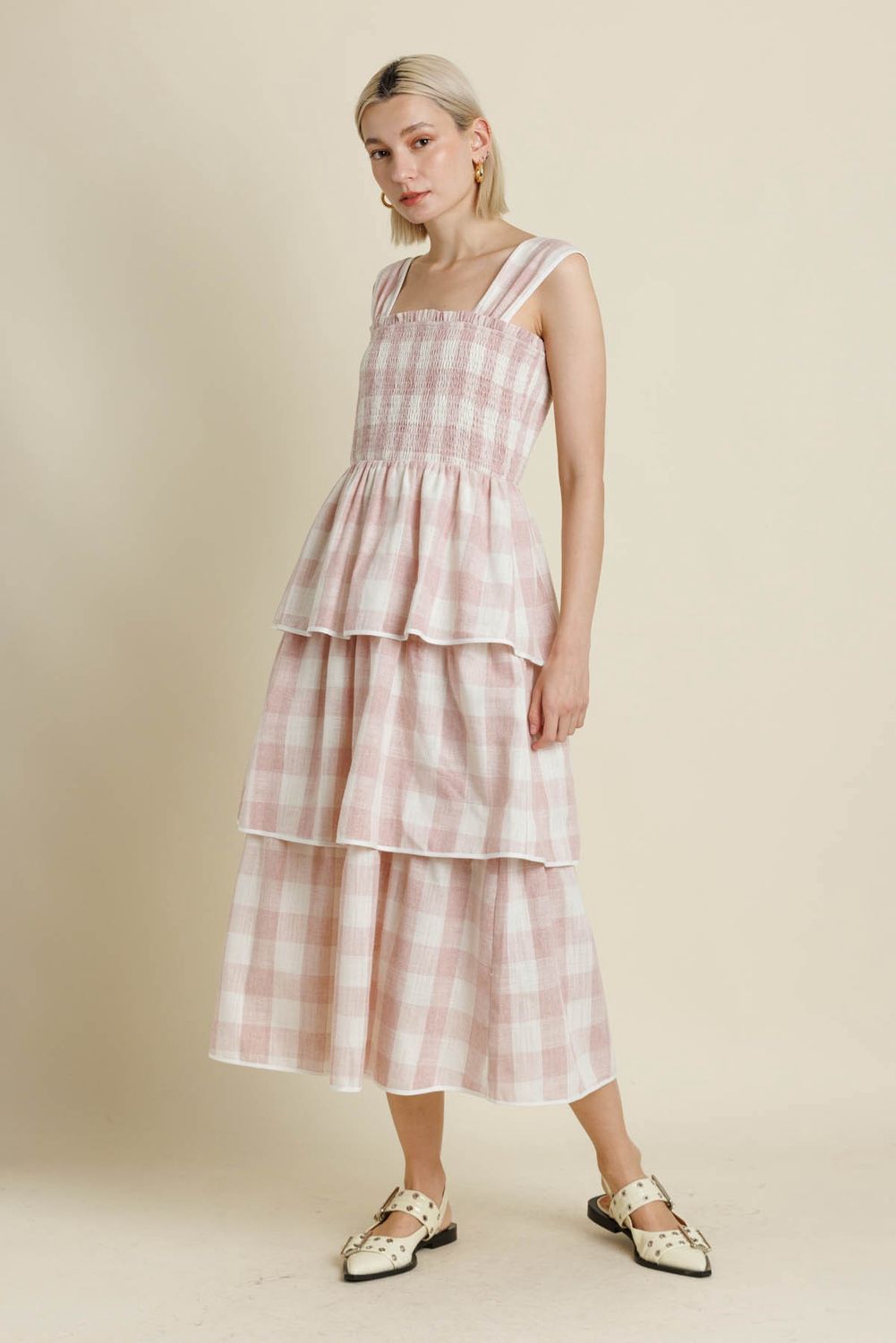 Gretchen Tiered Midi Dress