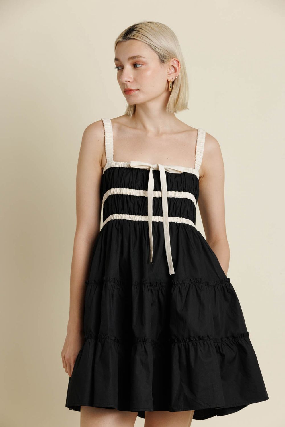 Good With You Contrast Mini Dress