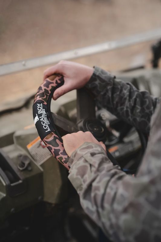Camo Steering Wheel Cover