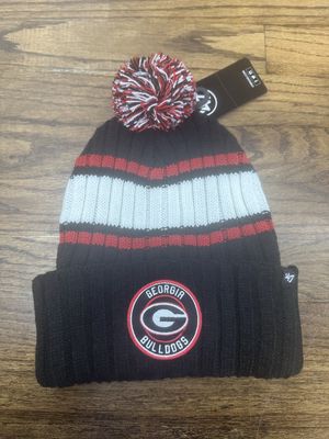 Georgia Bulldogs Plateau Black Beanie