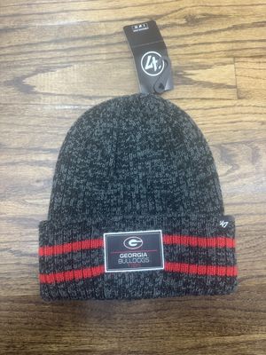 Georgia Bulldog Black Sitka Beanie