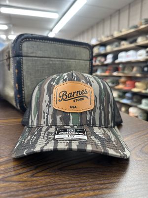 Leather Patch Trucker Hat - Realtree Original