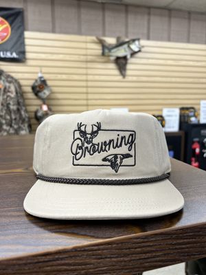 Browning Pinline Rope Hat - Khaki