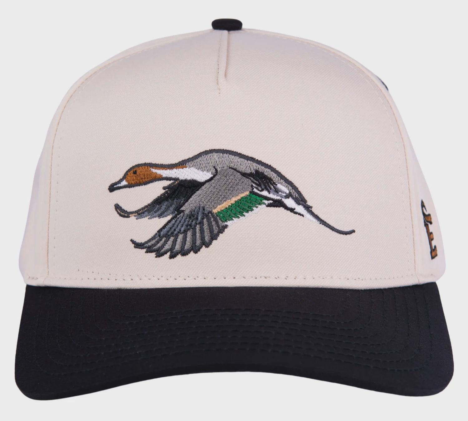 Cream/Black Pintail Hat