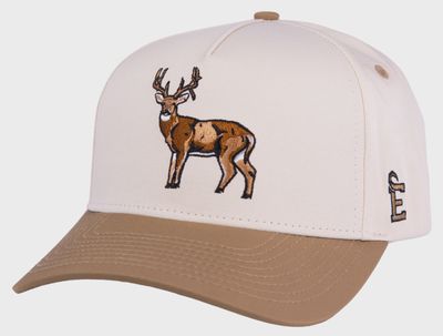 Cream/Tan Buck Hat