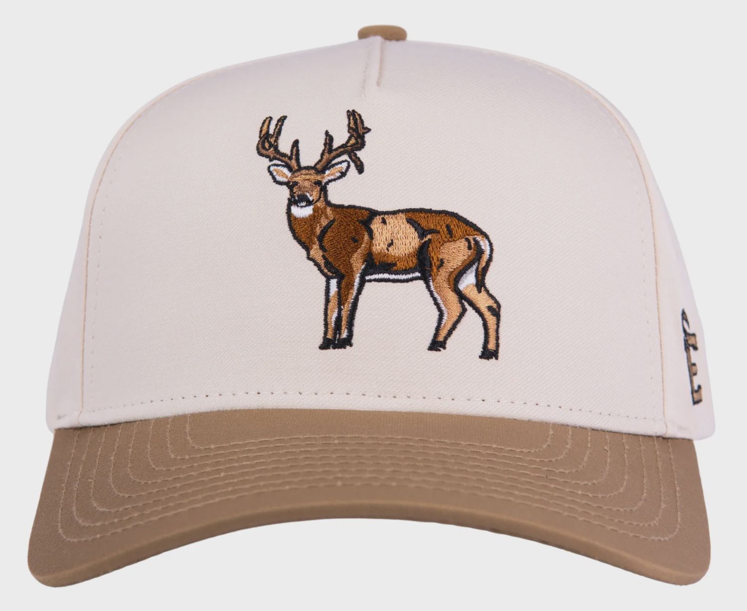 Cream/Tan Buck Hat