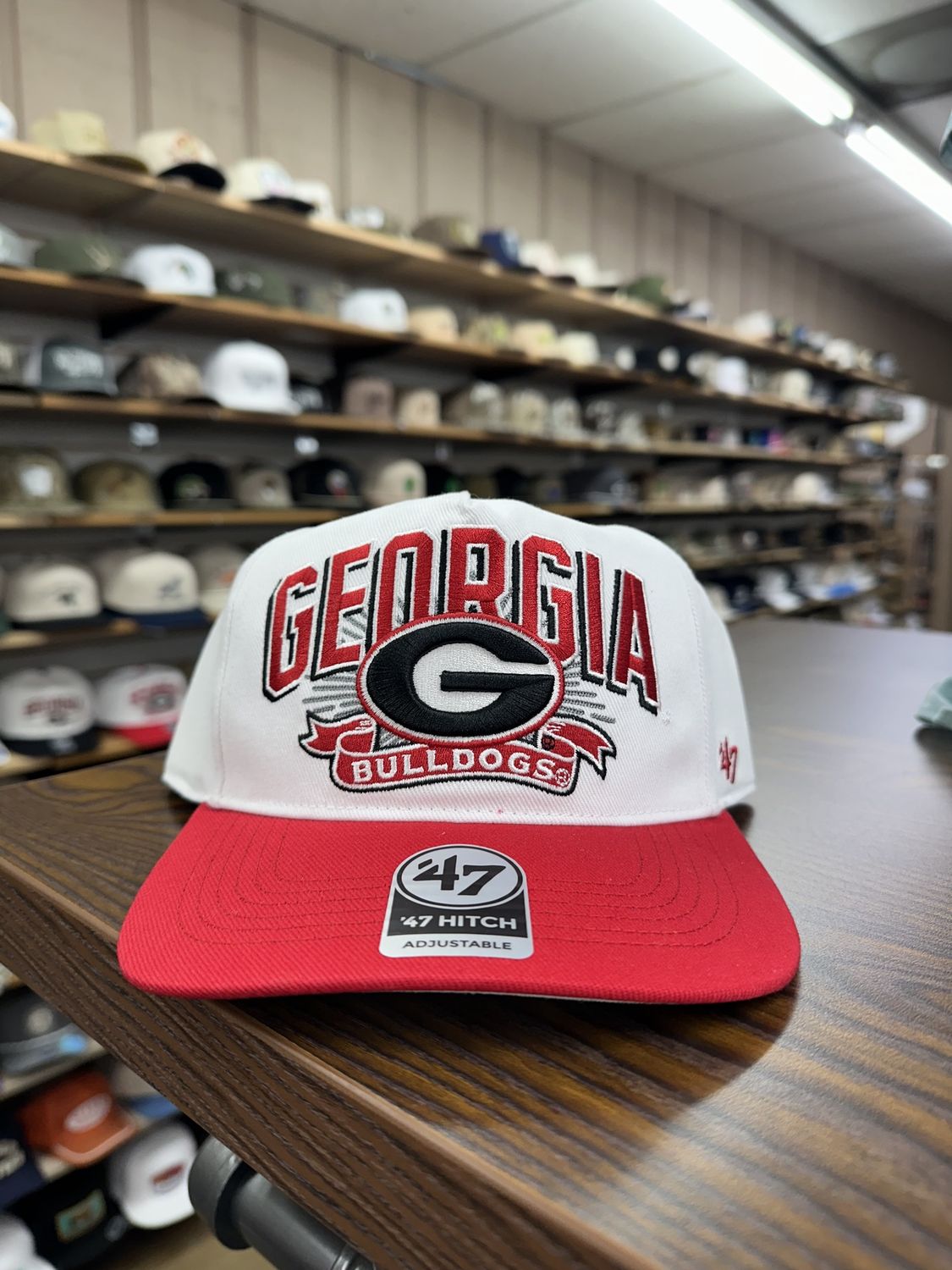 Georgia Bulldogs White Prime play 47 Hitch Hat