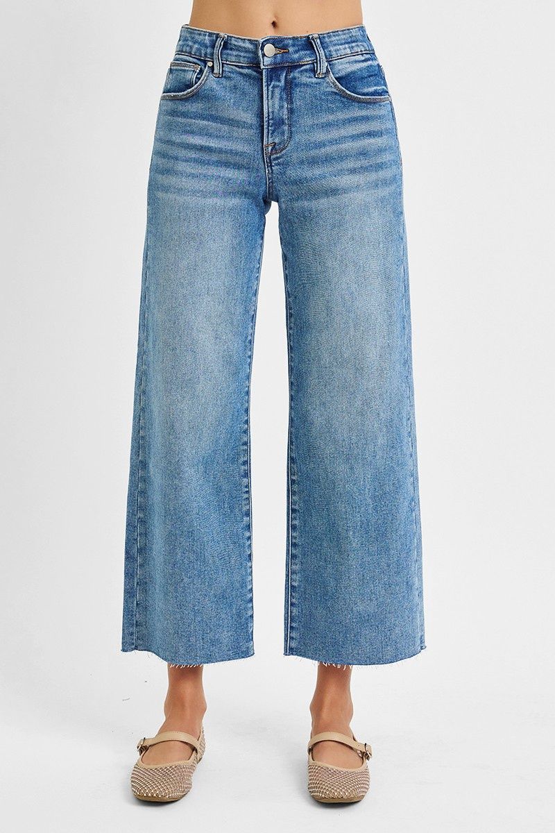 The Karmen Cropped Straight Leg Jean