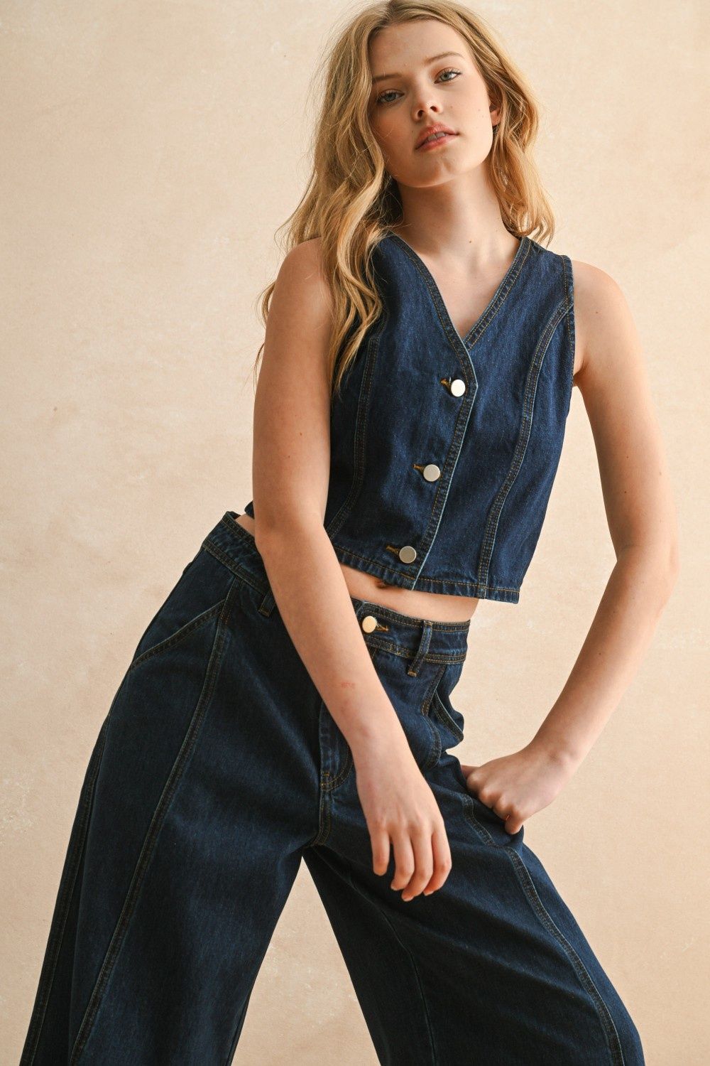 The Story You Tell Button Vest