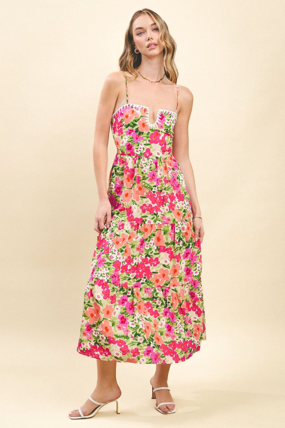 Picking Flowers Midi Dress