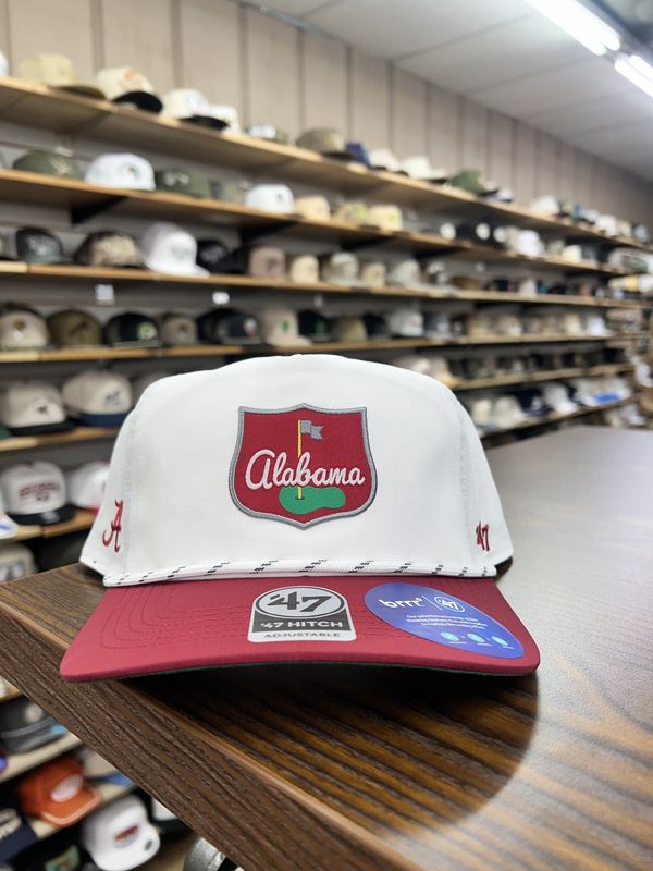 Alabama Crimson Tide White Bogey 47 Hitch Hat