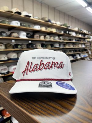 Alabama Crimson Tide White Brrr Fairway 47 Hitch Hat