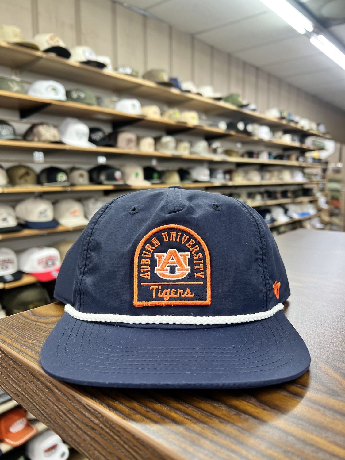 Auburn Tigers Navy Pier 47 captain RF Hat