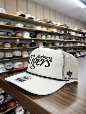 Auburn Tigers Sandstone Foundation Script Rope Hat