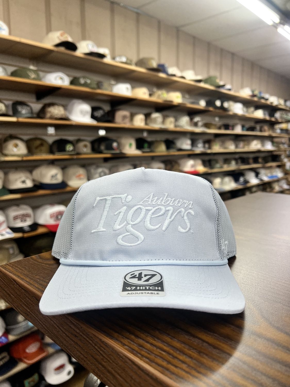 Auburn Tigers Ice Cap Foundation Script Rope Hat
