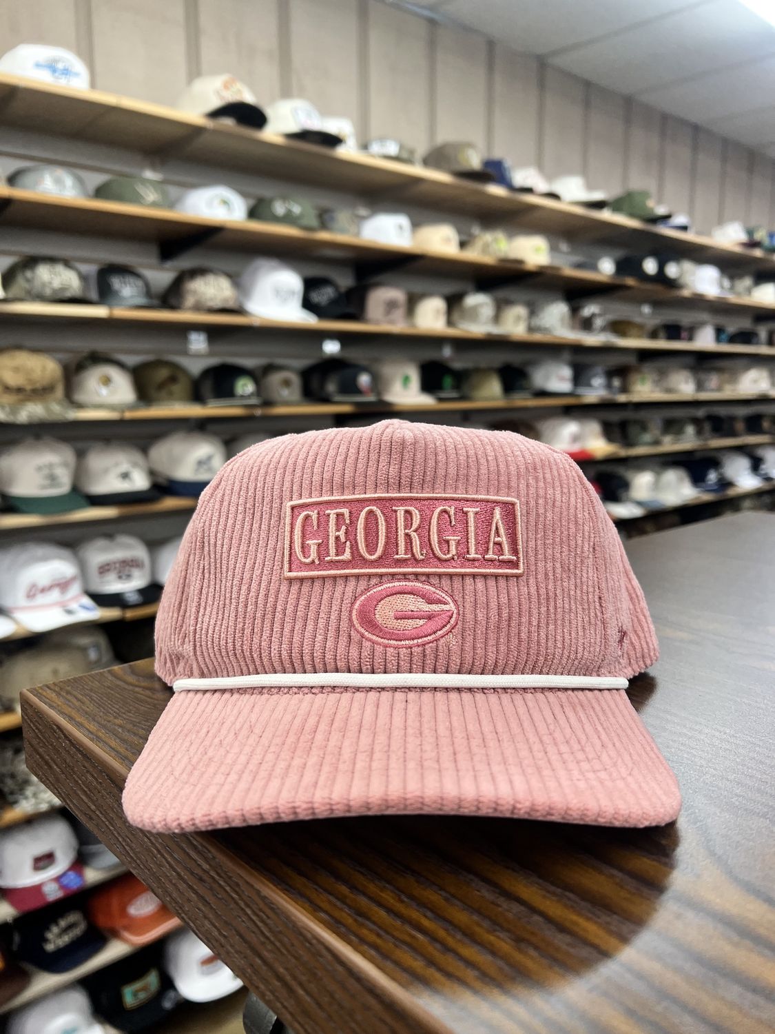 Georgia Bulldogs Rose Quartz Mellow 47 Hitch 47 Hitch Hat