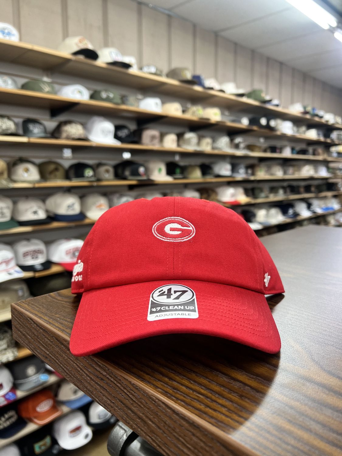 Georgia Bulldogs Red Foundational 47 Clean Up Hat