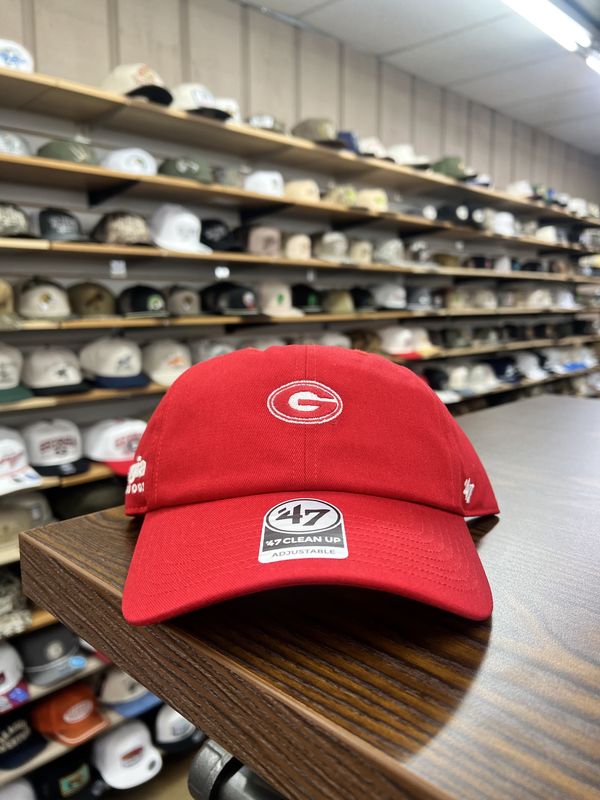 Georgia Bulldogs Red Foundational 47 Clean Up Hat