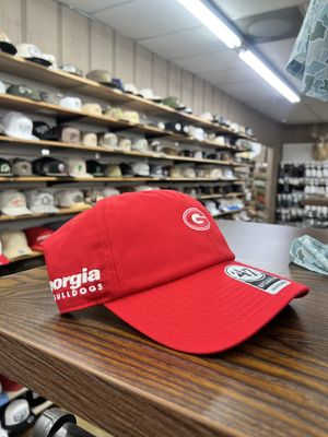 Georgia Bulldogs Red Foundational 47 Clean Up Hat