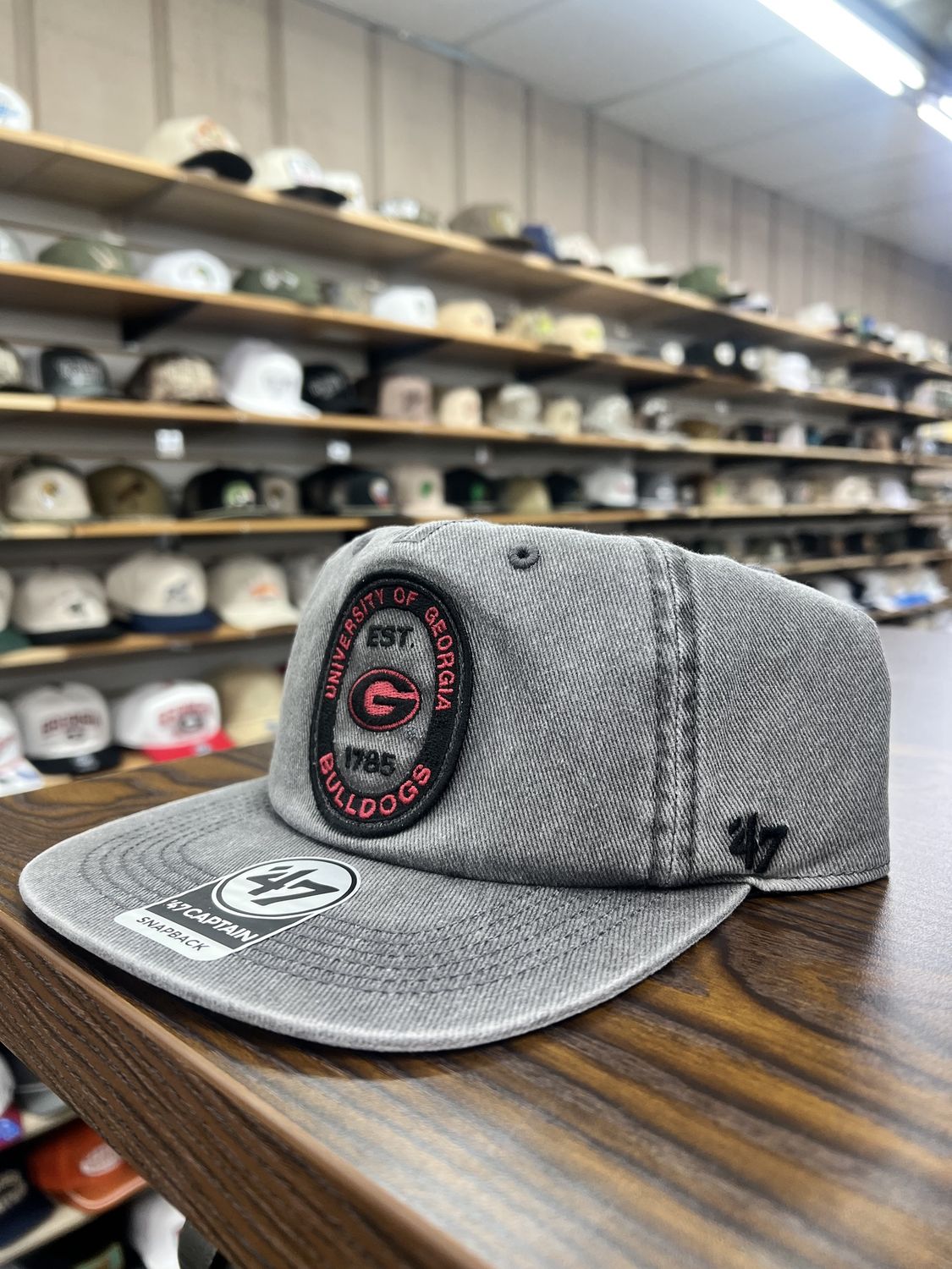 Georgia Bulldogs Cinder Boot Path 47 Captain Hat