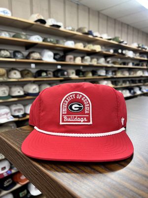 Georgia Bulldogs Red Pier 47 Captain Hat