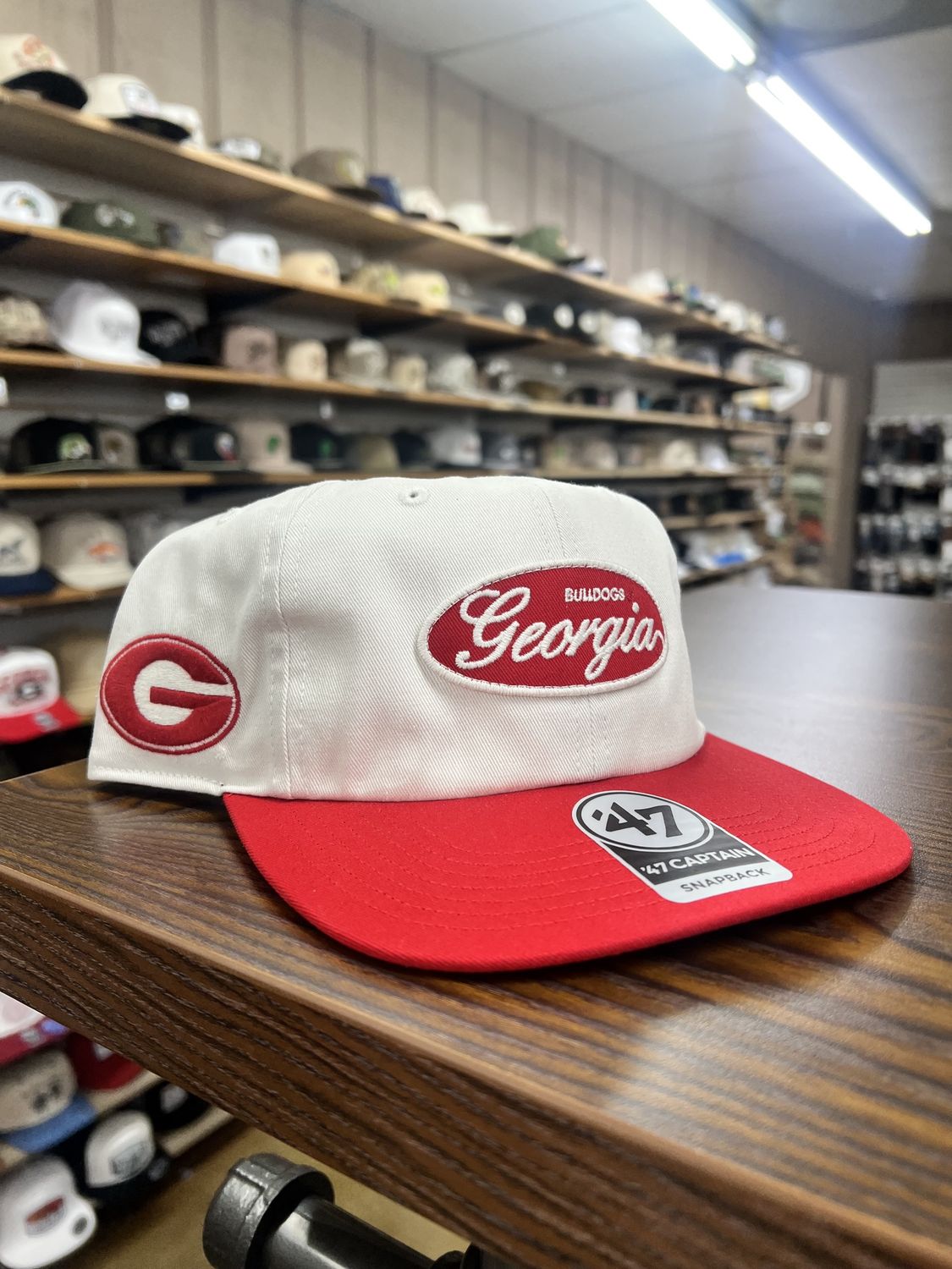 Georgia Bulldogs Sandstone Foundational 47 Captain Hat