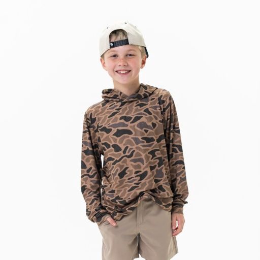 Youth Performance Hoodie, Size: 2T, Color: GAUGE CAMO