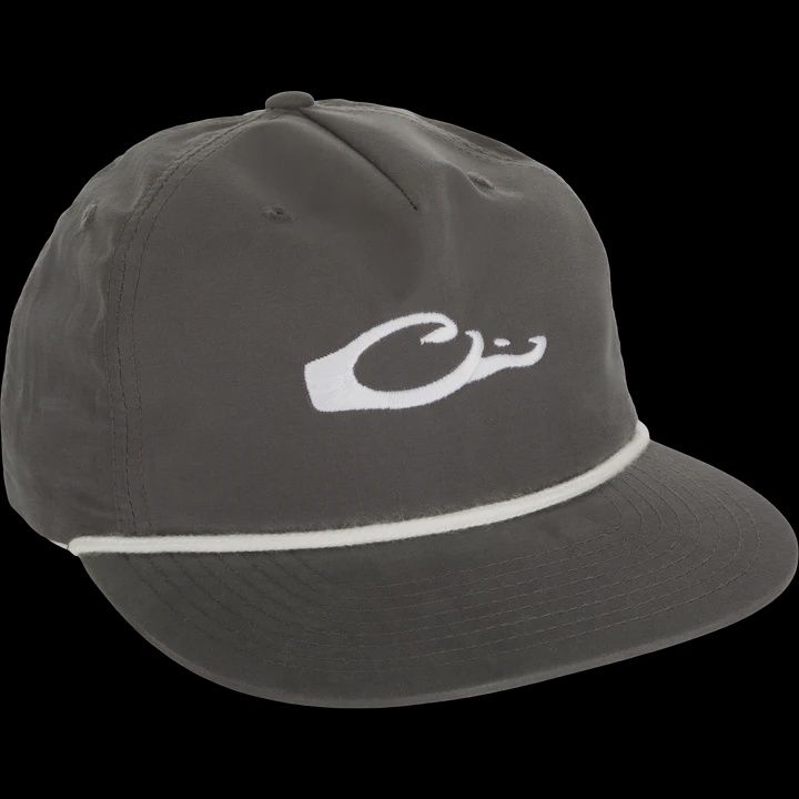 Logo Rope Hat - Charcoal