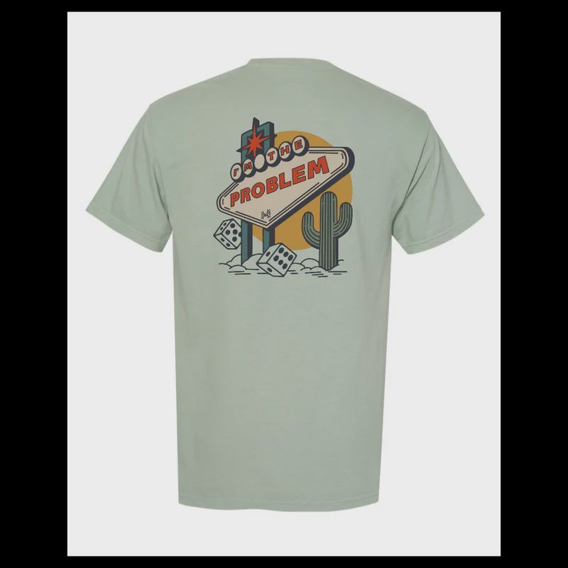 I Am the Problem Short Sleeve Tee, Color: BAY, Size: SML