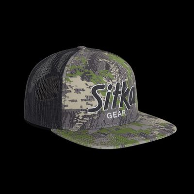 Optifade 90s Script Hi Pro trucker Hat - Optifade Cover