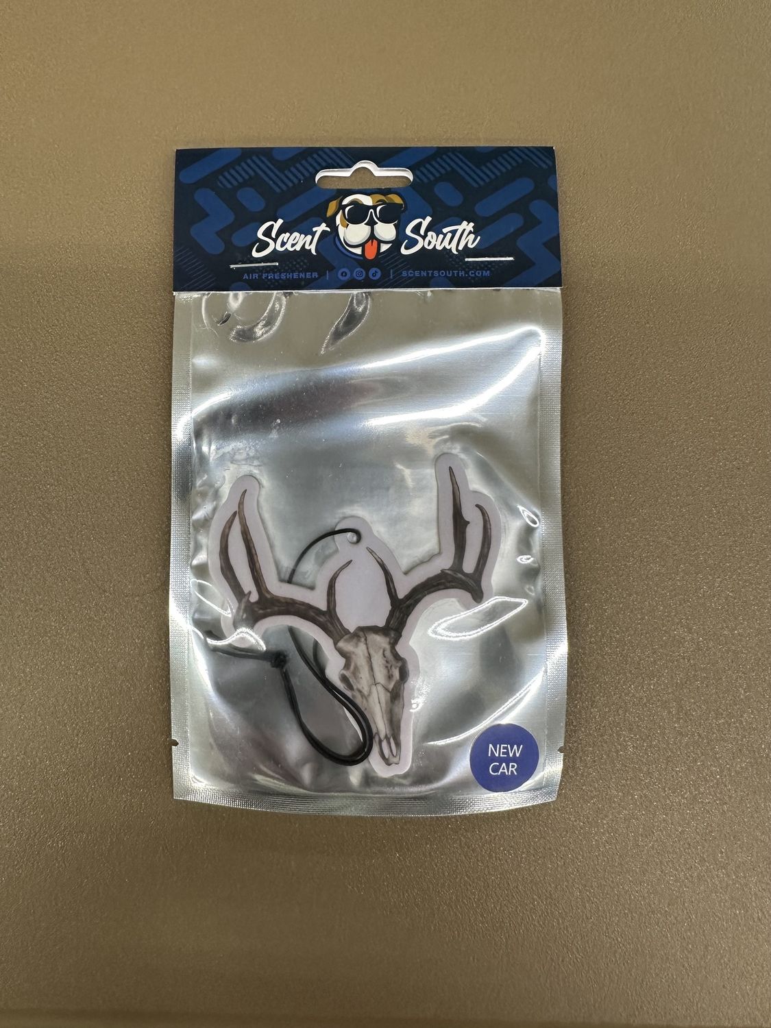 Skull Air Freshener - New Car Scent