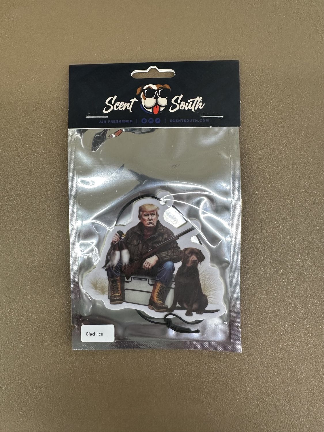 Trump Hunt Air Freshner - Black Ice