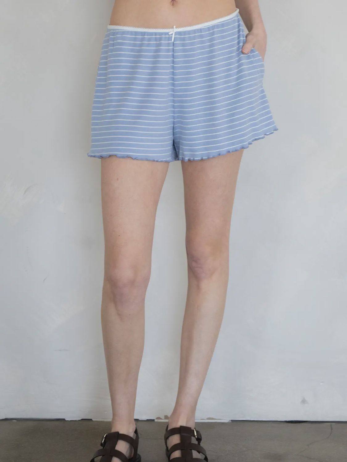 Robin Bloomer Shorts, Color: Baby Blue, Size: SML