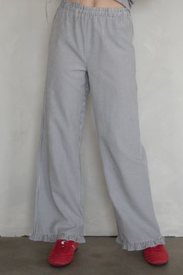 Be The Best Ruffle Hem Pants