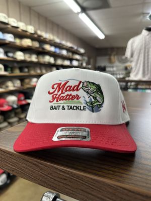 Bait &amp; Tackle Hat - Red/White