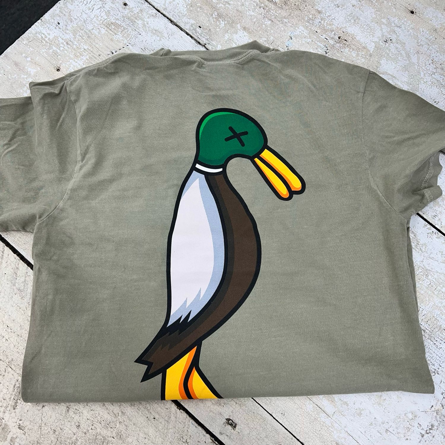 Duck Pocket Short Sleeve Tee - Khaki