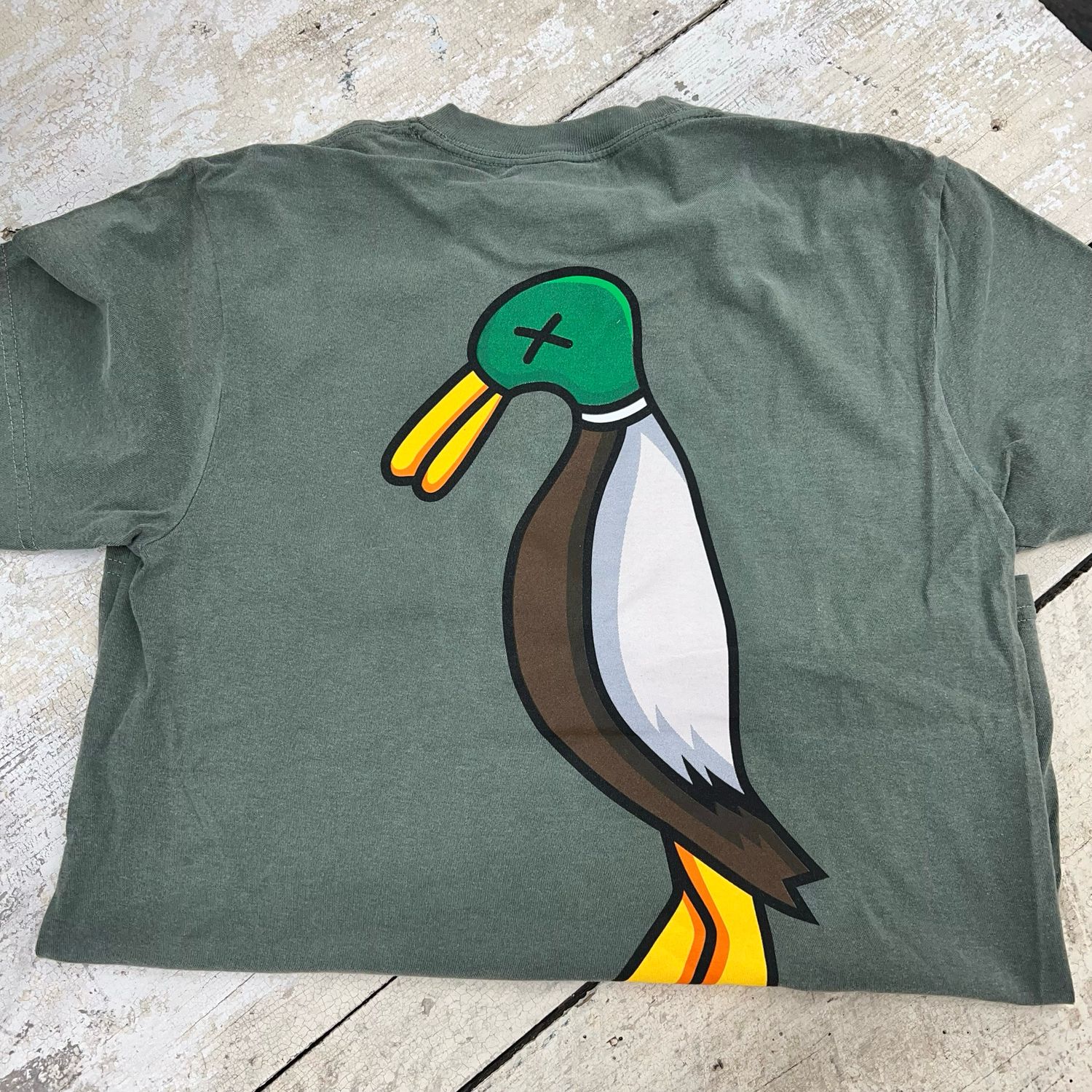 Duck Pocket Short Sleeve Tee - Moss