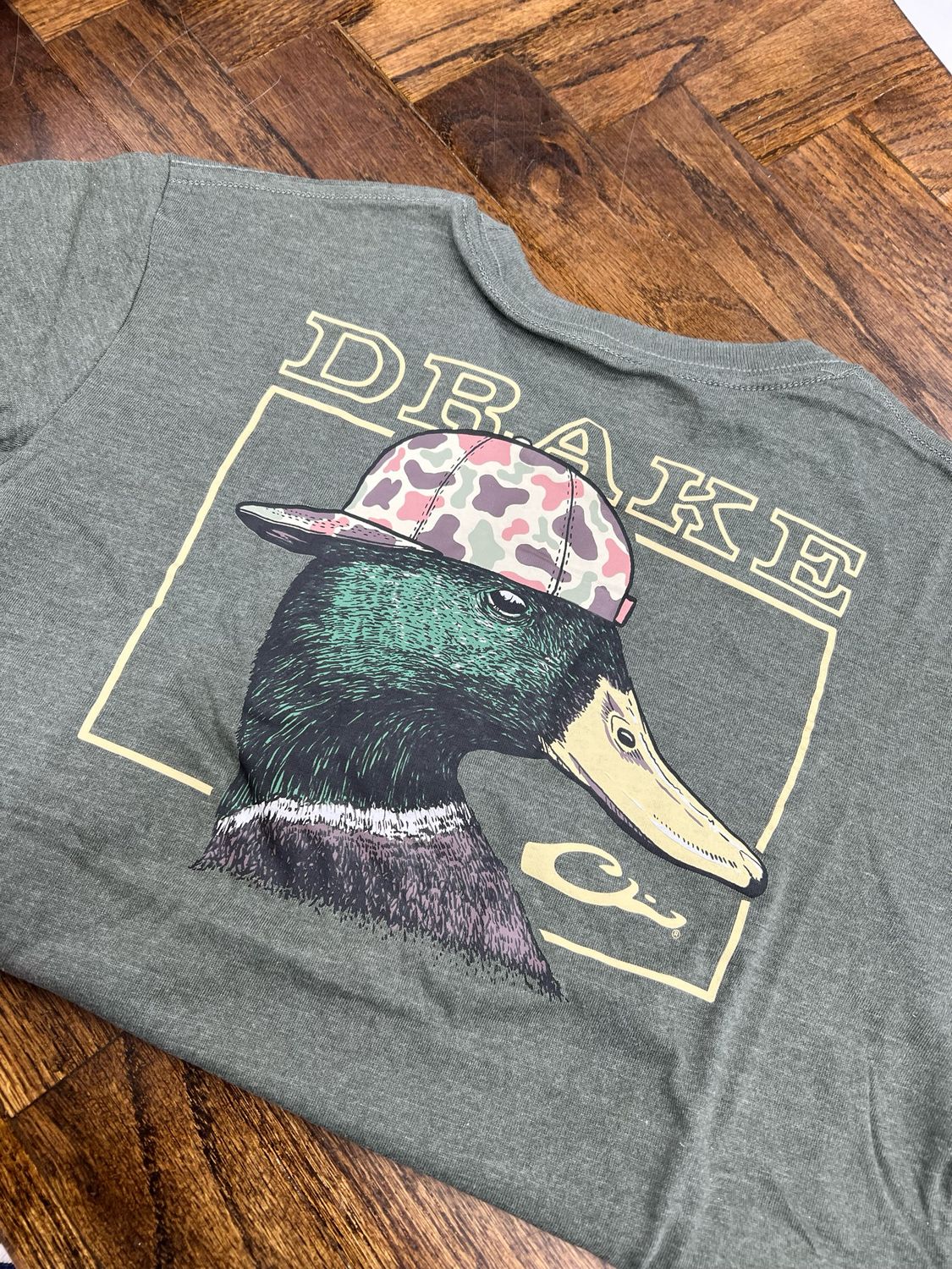 Youth Back Cap Mallard SS T-Shirt