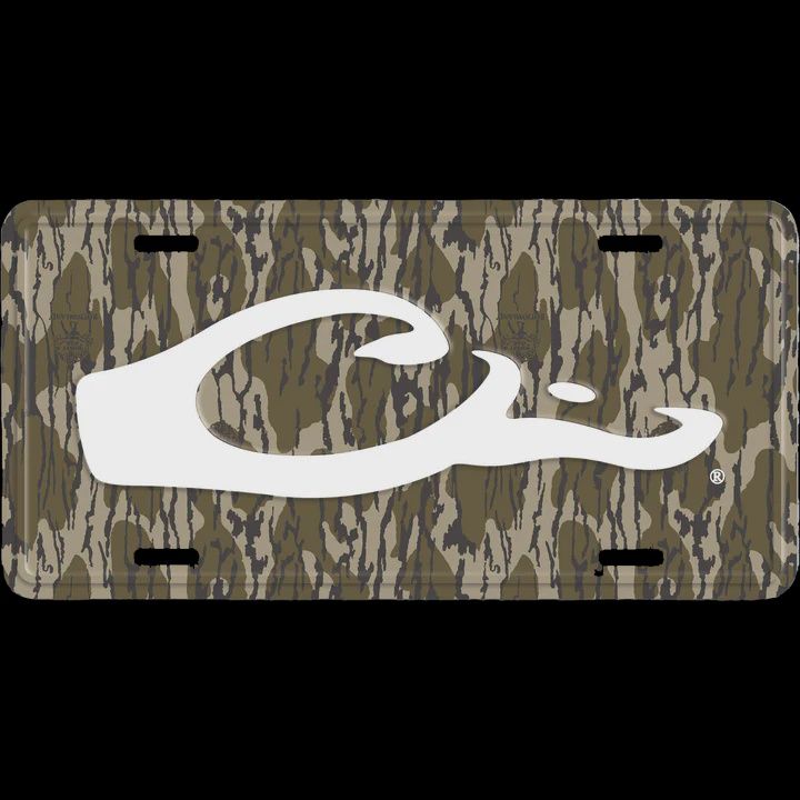 Drake Head License Plate, Color: 024-Bottomland