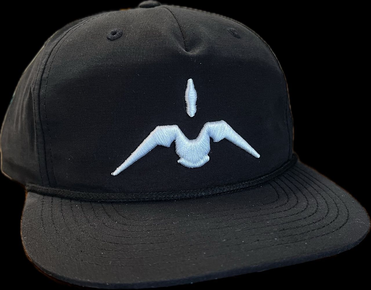 Migra Black Bird Rope Hat