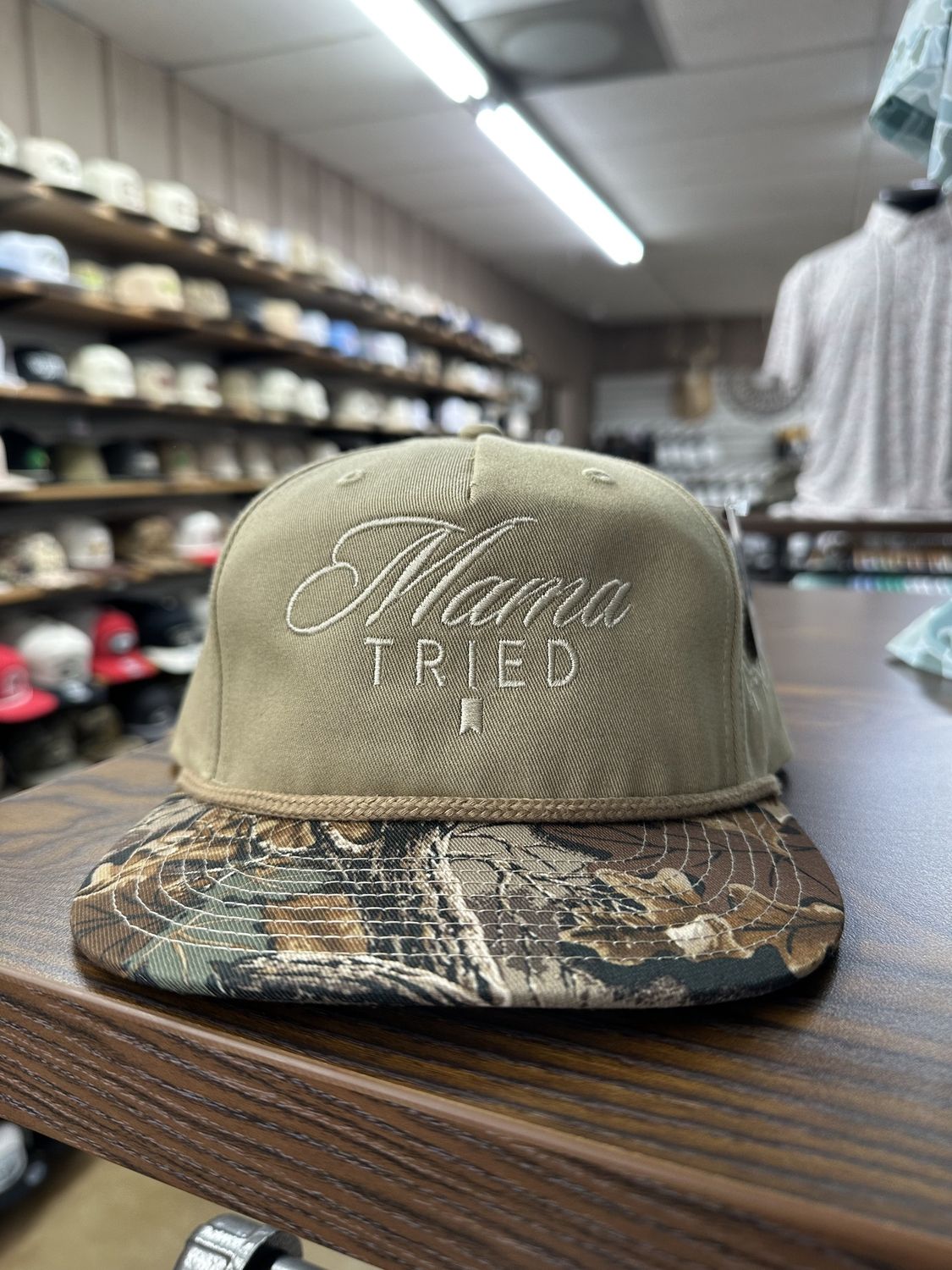 Mama Tried Rope Hat Realtree Advantage/Khaki