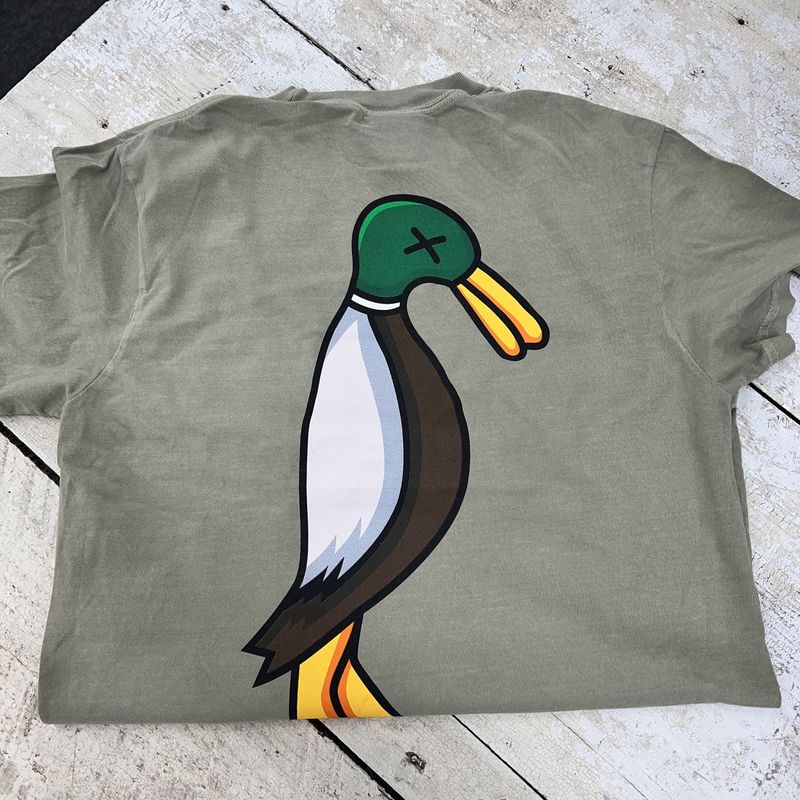 Duck Pocket Short Sleeve Tee - Khaki