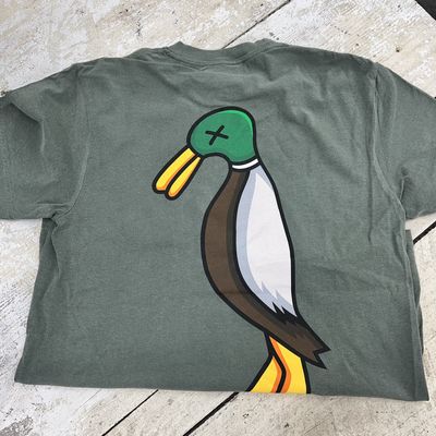 Duck Pocket Short Sleeve Tee - Moss